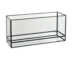 Kerzenhalter Capella 35 x 12 x 17 cm Schwarz