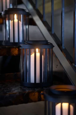 Kerzenhalter Fyr Ø 16,5cm x 20,3cm Schwarz