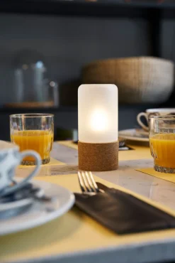 Kerzenhalter Hope 140 x Ø 70 mm Weiß