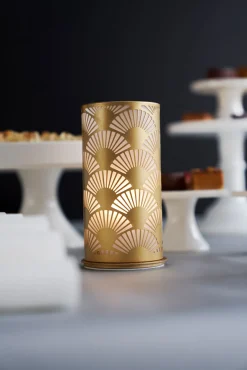 Kerzenhalter Peacock 140 x Ø 75 mm Gold