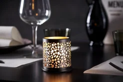 Kerzenhalter Safari Giraffe 75 x Ø 75 mm Schwarz