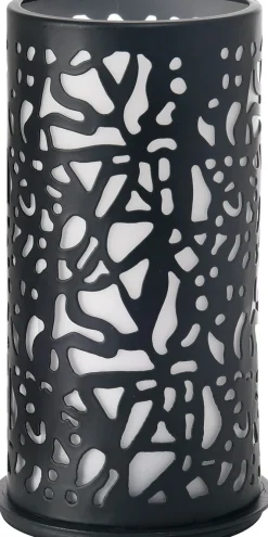 Kerzenhalter Twist 140 x Ø 75 mm Schwarz
