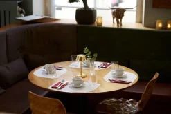 LED Lamp Cordless Nour Midi 20 x Ø 10 cm 14 Std. Gold