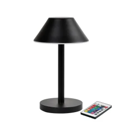 LED Lamp Cordless Zelda Midi 21,5 x Ø 12 cm 14 Std. Schwarz