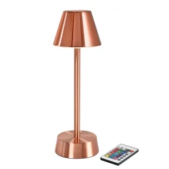 LED Lampe kabellos Zelda 32 x Ø 10,3 cm 14 Std. Roségold