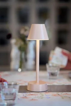 LED Lampe kabellos Zelda 32 x Ø 10,3 cm 14 Std. Soft Pink