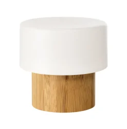 LED Leuchte Sister Bambus 110 x Ø 110 mm Weiß