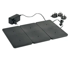 LED-Ladestation 26 x 39 cm Schwarz