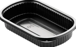 Menübox 240 x 150 x 40 mm Schwarz ungeteilt