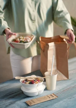 Octabagasse® 900 ml Braun ungeteilt