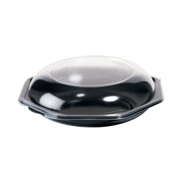 Octabowl® 230 x 230 x 72 mm Schwarz ungeteilt