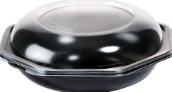 Octabowl® 190 x 190 x 71 mm Schwarz ungeteilt