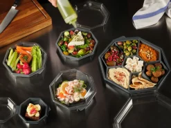 Octaview 417 ml Grau ungeteilt