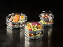 Octaview 1292 ml Grau ungeteilt