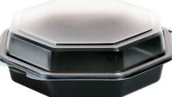 Octaview® 190 x 190 x 60 mm Schwarz ungeteilt