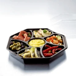 Octaview® Einsatz für 149873/149874 284 x 284 x 25 mm Schwarz 7-Teilung