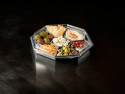 Octaview-Einsatz Grau 7-Teilung