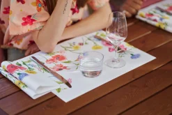 Papier-Tischset 30 x 40 cm Flowy Meadow