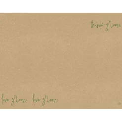 Papier-Tischset 30 x 40 cm Love Green Natural