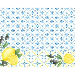 Papier-Tischset 30 x 40 cm Mediterrian