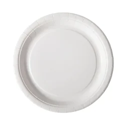 Pappteller Ø 22 cm Weiß
