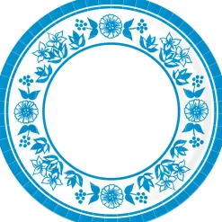 Pappteller Ø 22 cm Weiß