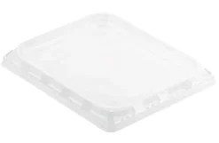 PET-Deckel für ½ GN 325 x 266 x 30 mm Transparent ungeteilt