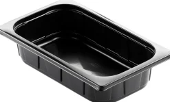 PP-Schale 1/4 GN 265 x 161 x 60 mm Schwarz ungeteilt