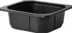 PP-Schale 1/6 GN 176 x 162 x 60 mm Schwarz ungeteilt