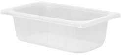 PP-Schale 1/4 GN 265 x 161 x 80 mm Transparent ungeteilt