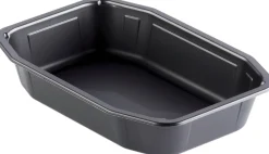 PP-Schale HMR 215 x 148 x 40 mm Schwarz ungeteilt