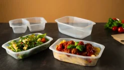 PP-Schale HMR 215 x 148 x 40 mm Transparent ungeteilt