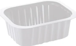 PP-Schälchen 138 x 114 x 53 mm Weiß ungeteilt