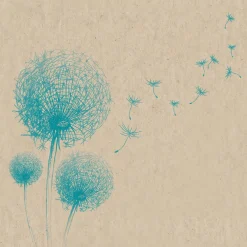 Recycling-Tissue Serviette 33 x 33 cm Fly Away 2-lagig