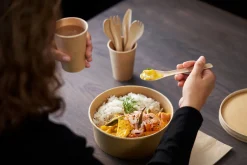 Ronda Bowl Slim 950 ml Braun ungeteilt