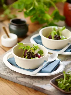 Salatschale Bagasse 600 ml Braun ungeteilt