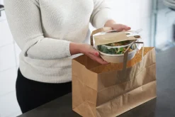 Salatschale Bagasse 900 ml Braun ungeteilt