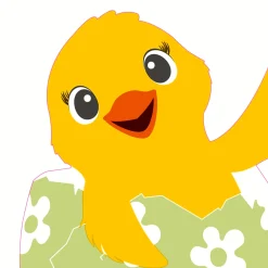 Silhouettes Airlaid Serviette 33 cm Happy Chicken