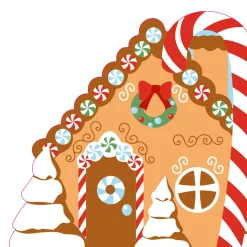 Silhouettes Airlaid Serviette 33 x 33 cm Cookie House