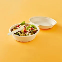 Snackbox 750 ml Braun ungeteilt