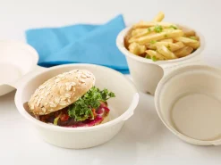 Snackbox 750 ml Braun ungeteilt