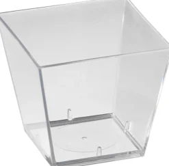 Square 49 x 49 x 46 mm Transparent ungeteilt