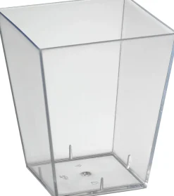 Square, groß 20 cl Transparent ungeteilt