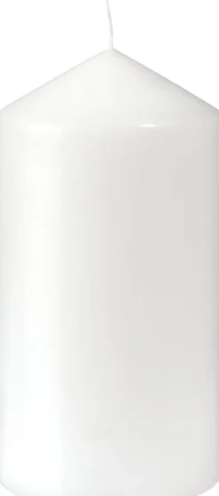 Stumpenkerzen 150 x Ø 80 mm 60 Std. Weiß