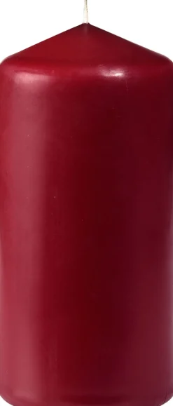 Stumpenkerzen 100 x Ø 50 mm 20 Std. Bordeaux