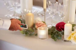 Stumpenkerzen 130 x Ø 60 mm 40 Std. Weiß