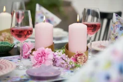 Stumpenkerzen 150 x Ø 70 mm 62 Std. Soft Pink