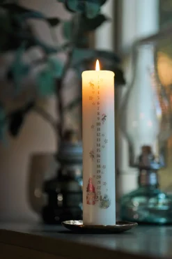 Stumpenkerzen 50 x 250mm 62 Std. Weiß