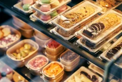 Sushi Box Slim Long Braun