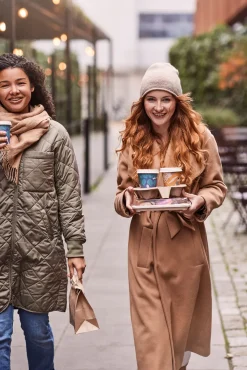 Take-Away-Tasche 18 x 11 x 26,5 cm Braun